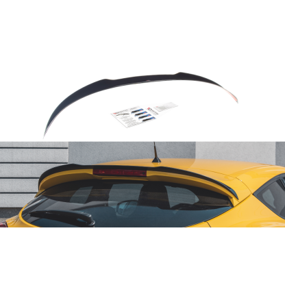 Maxton Design prodloužení spoileru pro Renault Megane RS Mk3, černý lesklý plast ABS