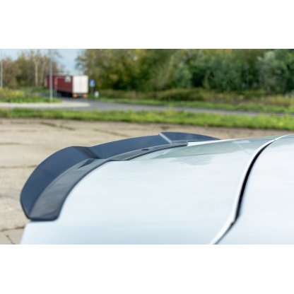 Maxton Design prodloužení spoileru pro Renault Megane RS Mk4, černý lesklý plast ABS