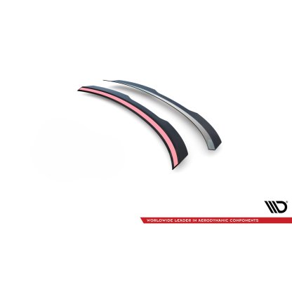 Maxton Design prodloužení spoileru pro Seat Leon Cupra Mk2, černý lesklý plast ABS