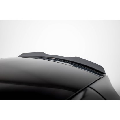 Maxton Design prodloužení spoileru pro Smart Fortwo C451 Facelift, černý lesklý plast ABS, Brabus