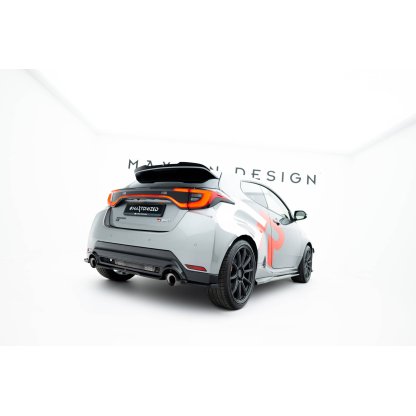 Maxton Design prodloužení spoileru pro Toyota GR Yaris Mk3, černý lesklý plast ABS