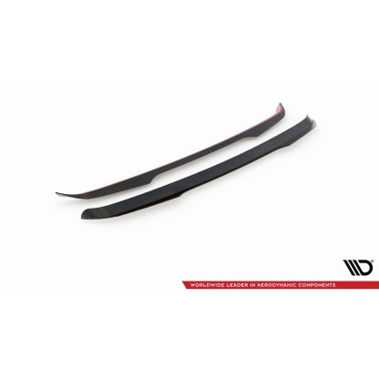 Maxton Design prodloužení spoileru pro Toyota GR Yaris Mk3, černý lesklý plast ABS