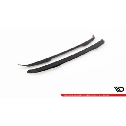 Maxton Design prodloužení spoileru pro Toyota GR Yaris Mk3, černý lesklý plast ABS