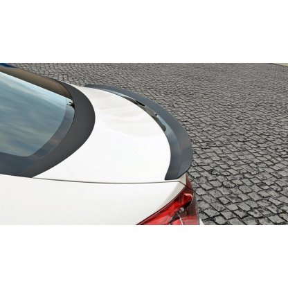 Maxton Design prodloužení spoileru pro Volkswagen CC, černý lesklý plast ABS