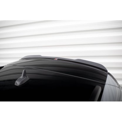 Maxton Design prodloužení spoileru pro Volkswagen Passat Mk8 (B8), černý lesklý plast ABS, R-Line