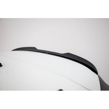 Maxton Design prodloužení spoileru pro Volkswagen Passat Mk9 (B9), černý lesklý plast ABS
