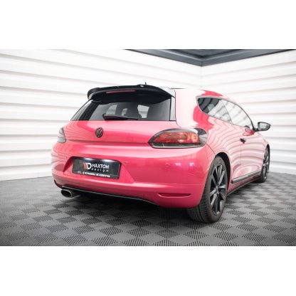 Maxton Design prodloužení spoileru pro Volkswagen Scirocco Mk3, černý lesklý plast ABS