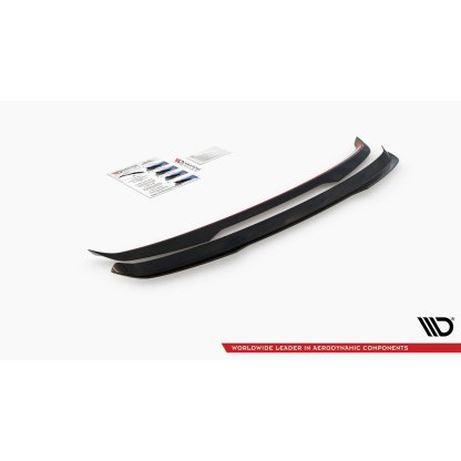 Maxton Design prodloužení spoileru pro Volvo V60 R-Design Mk2, carbon-Look