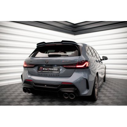 Maxton Design prodloužení spoileru v.1 pro BMW řada 1 F40, černý lesklý plast ABS, M135i