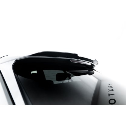 Maxton Design prodloužení spoileru ver.1 pro Audi RSQ8 Mk1, černý lesklý plast ABS