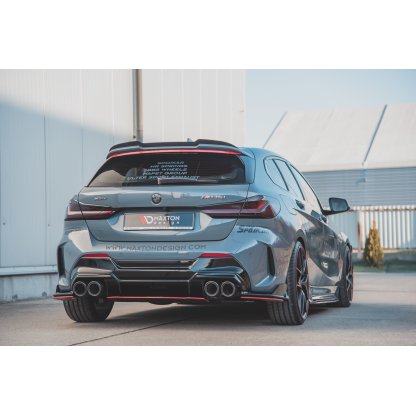Maxton Design prodloužení spoileru ver.1 pro BMW řada 1 F40, carbon-Look, M135i