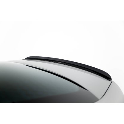 Maxton Design prodloužení spoileru ver.1 pro Škoda Superb Mk3, černý lesklý plast ABS