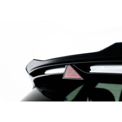 Maxton Design prodloužení spoileru ver.2 pro Hyundai i30 N Mk3, černý lesklý plast ABS, hatchback vč. Facelift
