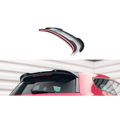 Maxton Design prodloužení spoileru ver.2 pro Volkswagen Scirocco Mk3, černý lesklý plast ABS