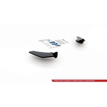 Maxton Design "Racing durability" boční difuzory pod zadní nárazník ver.1 pro Volkswagen Golf GTI Mk7, plast ABS bez povrchové úpravy