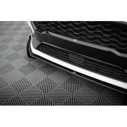Maxton Design "Racing durability" spoiler pod přední nárazník s rohovými splittery pro Ford Fiesta ST Mk8, plast ABS bez povrchové úpravy, vč. ST-Line