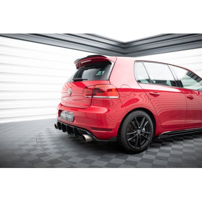 Maxton Design "Racing durability" zadní difuzor ver.2 pro Volkswagen Golf GTI Mk6, plast ABS bez povrchové úpravy