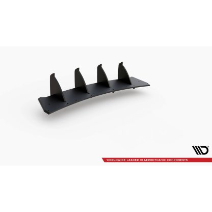 Maxton Design "Racing durability" zadní difuzor ver.2 pro Volkswagen Golf GTI Mk6, plast ABS bez povrchové úpravy