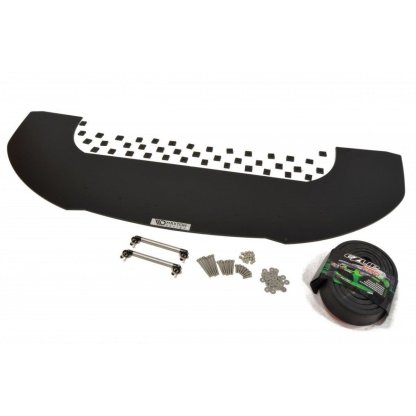 Maxton Design "Racing" spoiler pod přední nárazník pro Škoda Fabia RS Mk1, plast ABS bez povrchové úpravy