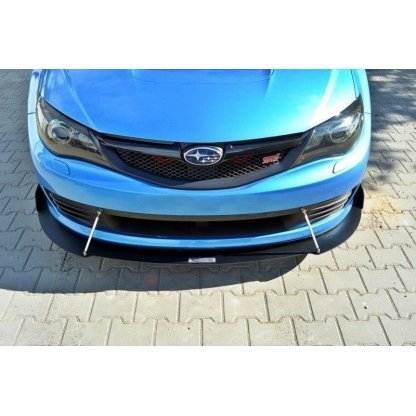 Maxton Design "Racing" spoiler pod přední nárazník pro Subaru Impreza Mk3, plast ABS bez povrchové úpravy