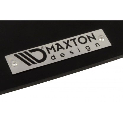 Maxton Design "Racing" spoiler pod přední nárazník pro Volkswagen Golf GTI Mk5, plast ABS bez povrchové úpravy
