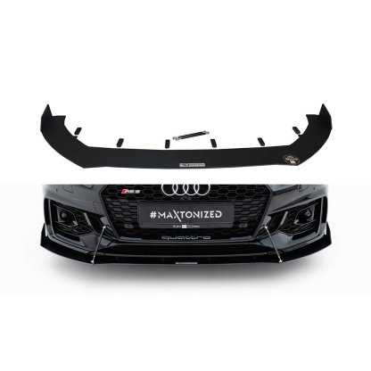 Maxton Design "Racing" spoiler pod přední nárazník ver.2 pro Audi RS5 F5, plast ABS bez povrchové úpravy