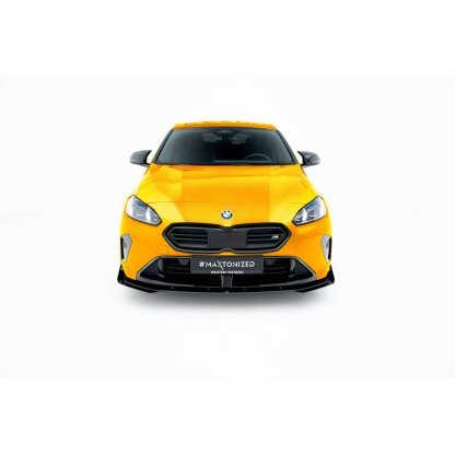 Maxton Design rohové spoilery pod přední nárazník pro BMW řada 1 F70, plast ABS bez povrchové úpravy, M-Pack