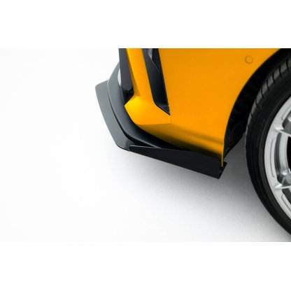 Maxton Design rohové spoilery pod přední nárazník pro BMW řada 1 F70, plast ABS bez povrchové úpravy, M-Pack