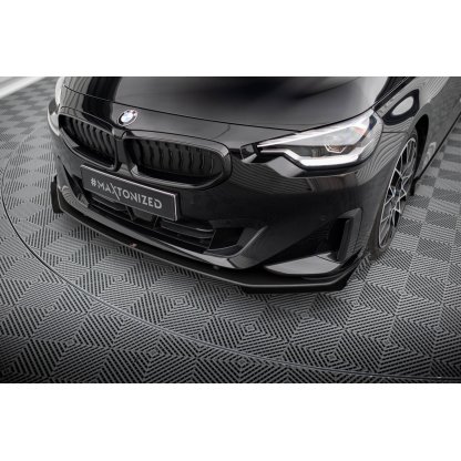 Maxton Design rohové spoilery pod přední nárazník pro BMW řada 2 G42 Standard, plast ABS bez povrchové úpravy