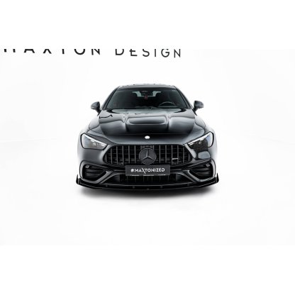 Maxton Design rohové spoilery pod přední nárazník pro Mercedes CLE C236 53 AMG, plast ABS bez povrchové úpravy