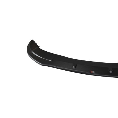 Maxton Design spoiler pod přední nárazník pro Audi A6 C6 FL, černý lesklý plast ABS