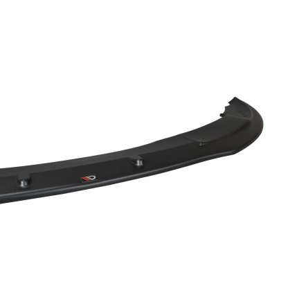 Maxton Design spoiler pod přední nárazník pro Audi A6 C6 FL, černý lesklý plast ABS