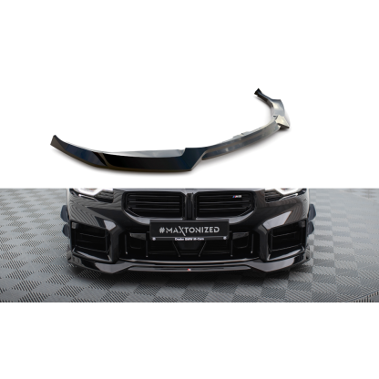 Maxton Design spoiler pod přední nárazník pro BMW M2 G87, černý lesklý plast ABS