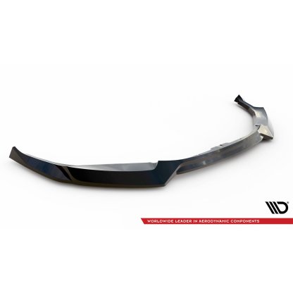 Maxton Design spoiler pod přední nárazník pro BMW M2 G87, černý lesklý plast ABS