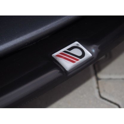 Maxton Design spoiler pod přední nárazník pro BMW M3 E92, černý lesklý plast ABS