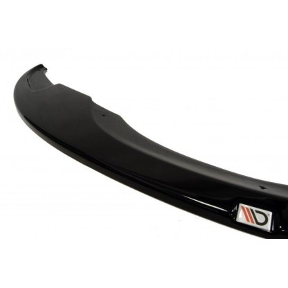 Maxton Design spoiler pod přední nárazník pro BMW M3 E92, černý lesklý plast ABS