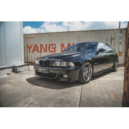 Maxton Design spoiler pod přední nárazník pro BMW M5 E39, černý lesklý plast ABS