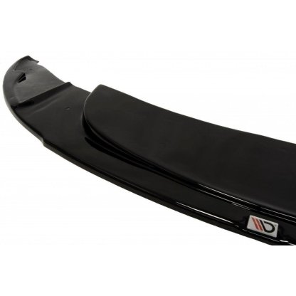 Maxton Design spoiler pod přední nárazník pro BMW řada 1 E87, černý lesklý plast ABS, M-Design