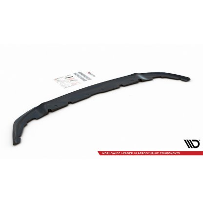 Maxton Design spoiler pod přední nárazník pro BMW řada 1 F40, černý lesklý plast ABS, M-Pack