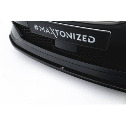 Maxton Design spoiler pod přední nárazník pro BMW řada 1 F40, černý lesklý plast ABS, M135i M-Performance