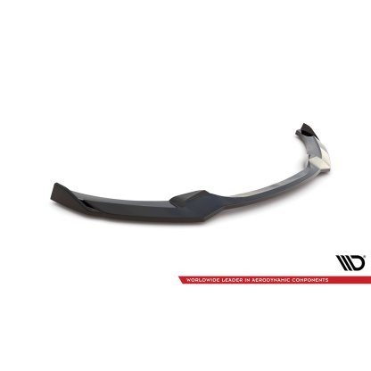 Maxton Design spoiler pod přední nárazník pro BMW řada 2 F22, černý lesklý plast ABS, M-pack