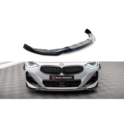 Maxton Design spoiler pod přední nárazník pro BMW řada 2 G42 M240i, G42 M-Pack, plast ABS bez povrchové úpravy