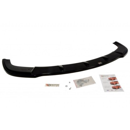 Maxton Design spoiler pod přední nárazník pro BMW řada 5 E60, černý lesklý plast ABS, M-pack