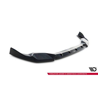 Maxton Design spoiler pod přední nárazník pro BMW X3 M F97, černý lesklý plast ABS