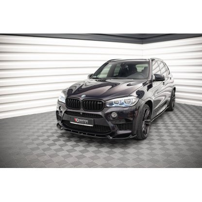 Maxton Design spoiler pod přední nárazník pro BMW X5M F15, carbon-Look