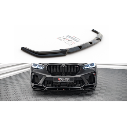 Maxton Design spoiler pod přední nárazník pro BMW X5M G05, carbon-Look
