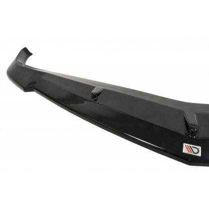 Maxton Design spoiler pod přední nárazník pro Chevrolet Camaro 5/US, černý lesklý plast ABS