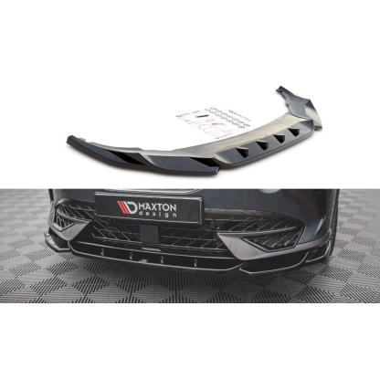 Maxton Design spoiler pod přední nárazník pro Cupra Formentor, černý lesklý plast ABS