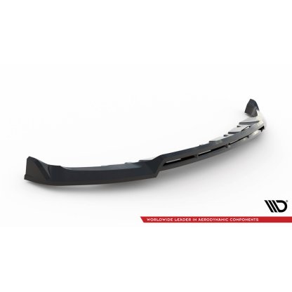 Maxton Design spoiler pod přední nárazník pro Ford Explorer XLT Mk6, černý lesklý plast ABS