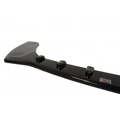 Maxton Design spoiler pod přední nárazník pro Ford Fiesta ST Mk7 Facelift, carbon-Look,Fit Maxton Design Bumper